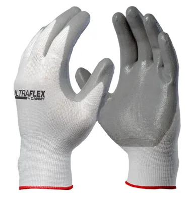 Luva de Nylon Com Banho Nitrílico Danny UltraFlex DA-12600 CA 8084