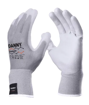 Luva em Grafeno Danny DNY GrapheAir Proteção Anticorte Antibacteriana e UV DA-50500 Ca 41998