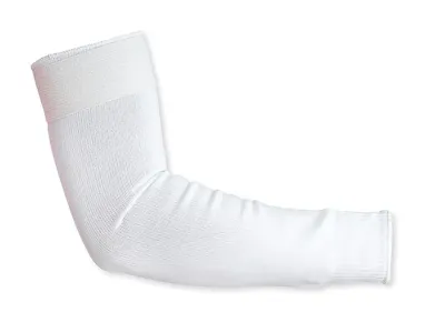 Mangote de Helanca Flexível e Adaptável 50CM Branco Contra Agentes Abrasivos CA 40316