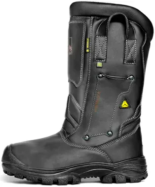 Bota de Bombeiro Coturno Delta Plus Fortaleza SBP SRC Para Uso em Combate a Incêndios CA 40632