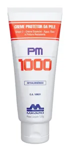 Creme Protetor Mavaro  PM1000 Luva Química 3 em 1 Água, Óleo e Pintura Grupo 3 120g CA 10931