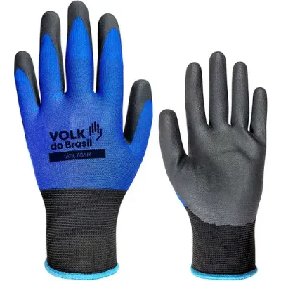 Luva Volk Tátil Com Banho Nitrílico Foam na Palma Ca 51248